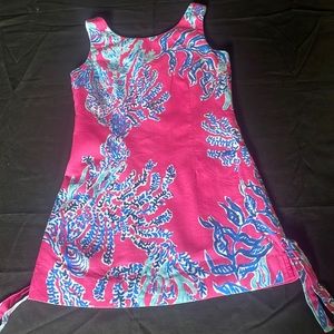Lilly Pulitzer girls Samba print dress size 6
